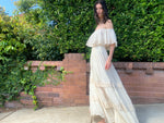 Load image into Gallery viewer, Romance is Born off shoulder dress
