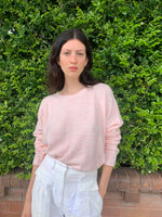 Load image into Gallery viewer, Candy Pink Fine Knit Jumper
