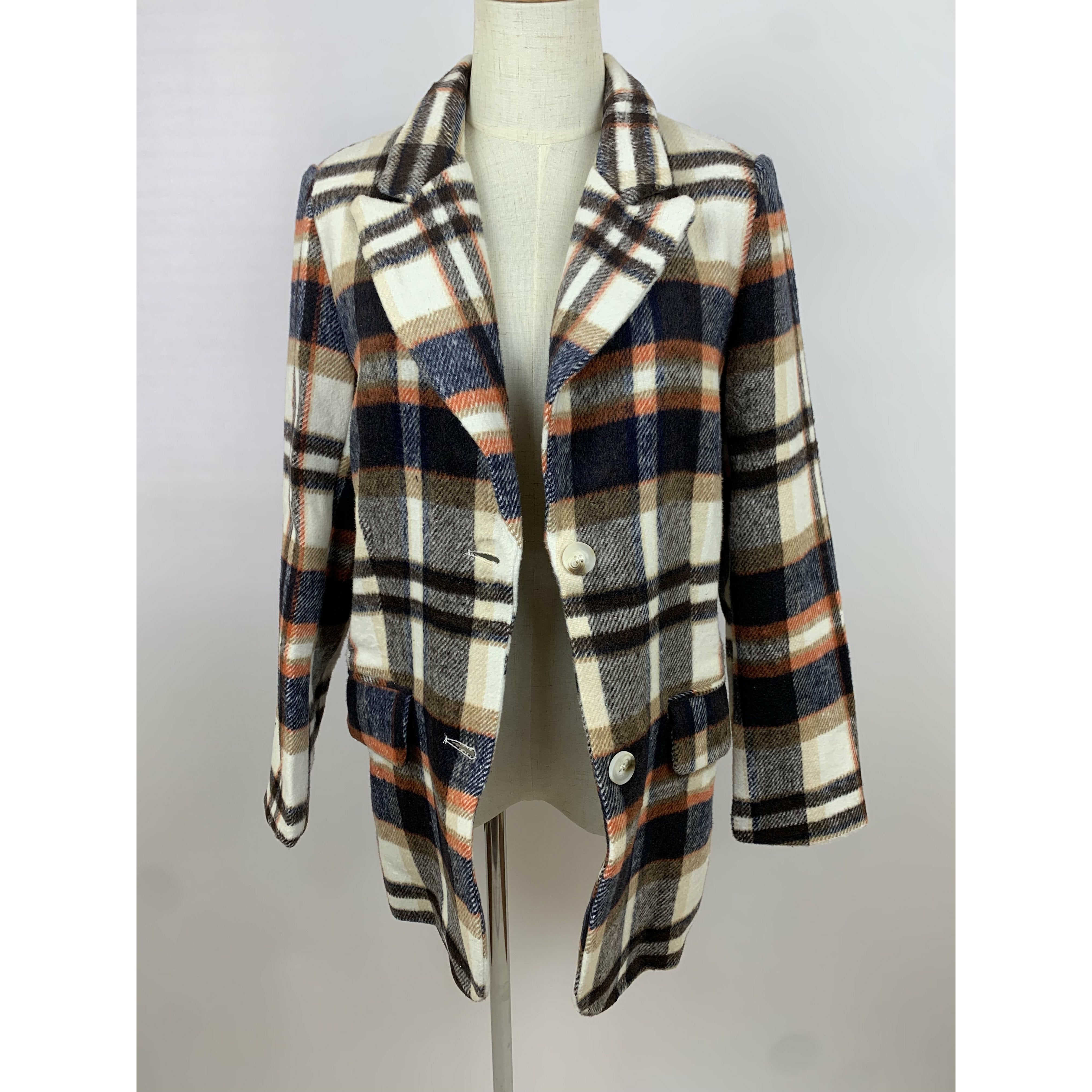 Plaid Blazer